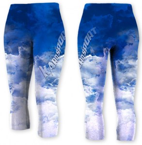 бриджи тренировочные облака